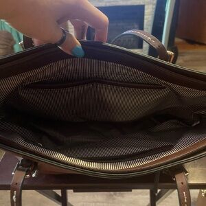 Cracker Barrel Brown Shoulder Bag